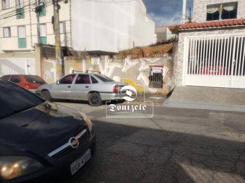 Terreno À Venda, 300 M² Por R$ 475.000,00 - Vila Helena - Santo André/sp - Te1164