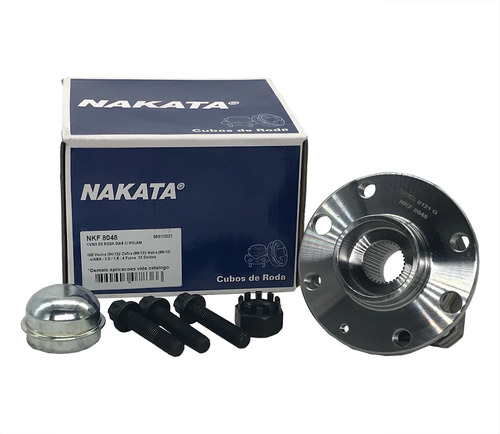 Cubo Roda Com Rolamento Dianteiro Astra 4 Furos S/abs 2002