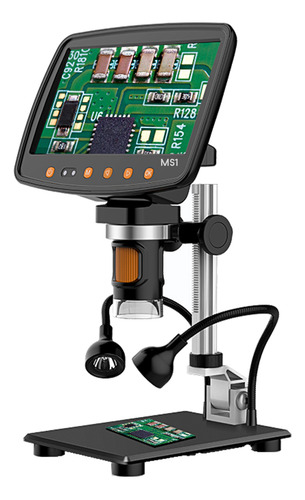 Imagen 2 de 10 de Microscopio De 32gb Con Pantalla Lcd De 7in