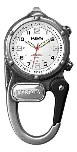 Reloj Dakota Clip Con Linterna Led Reloj Mini Clip Microligh