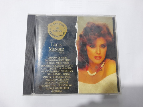 Cd Lucia Mendez Vol 5 Formato Cd