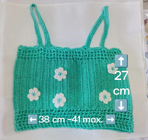 Crop Top Blusa Juvenil Tejida A Crochet Aesthetic Boho Dama