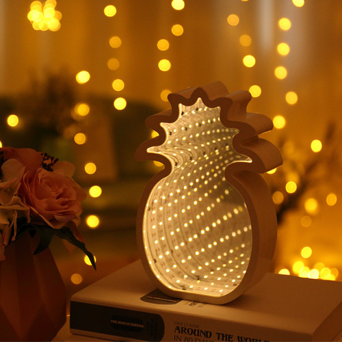 Pineapple - 1 Luz Led Para Túnel Con Forma De Árbol De Navid