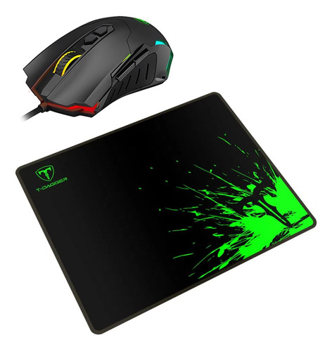 Combo Mouse Tdagger T-tgm206 Beifadier + Padmouse Lava S