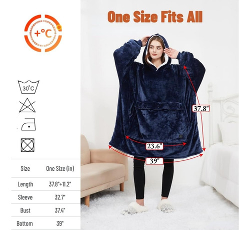 Pijama Polar Mujer Camisa De Dormir Felpa Manta Con Usb