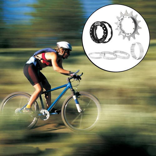 Cassette Cog Sprocket Gear Para Bicicleta De Una Sola Veloci