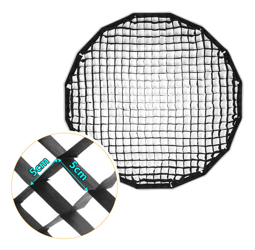 Porgrafía Softbox Honeycomb Grid De 120 Cm/47 Pulgadas, 16 R