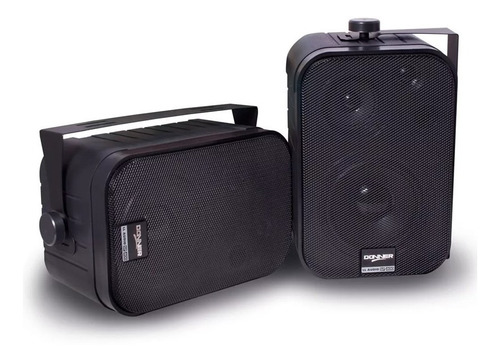 Kit Par Caixa De Som Ambiente Sp400 60wrms+receiver 50w Rms