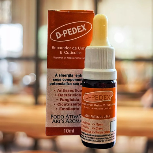 Kit D-pedex Reparador De Unhas Creme Hidratante Para Os Pés