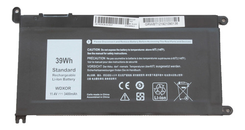 U92a Bateria Para Dell Inspiron 15-7572 Facturada