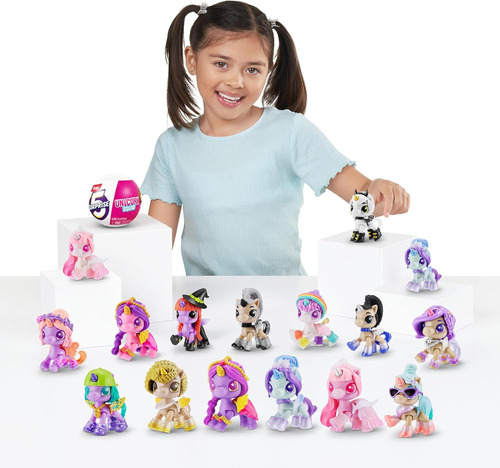 5 Surprise Unicorn Squad Magic Color Change Series 7 (paquet
