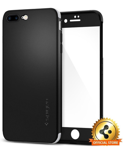 Apple iPhone 7 Plus Spigen Thin Fit 360 Carcasa Funda Case