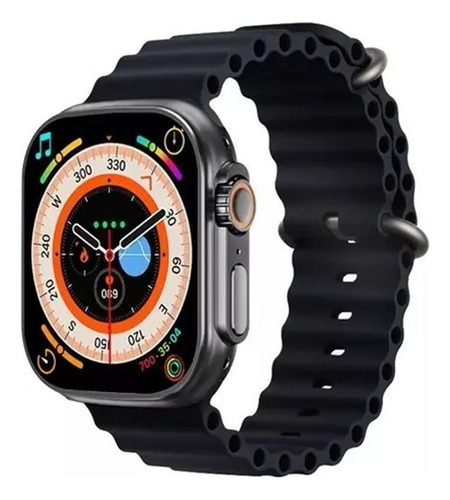 Smart Watch S8 Ultra Max Con Bisel Titanio 