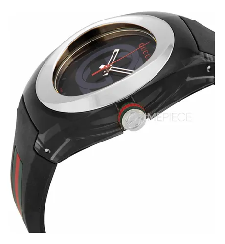 Reloj Gucci Sync Negro Ya137101 Agente Oficial Cuotas sin inter s