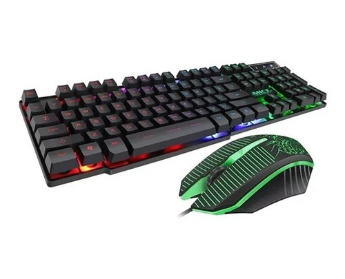 Pack Gamer 2 En 1  Premium I-mice Teclado + Mouse Luces Rgb 