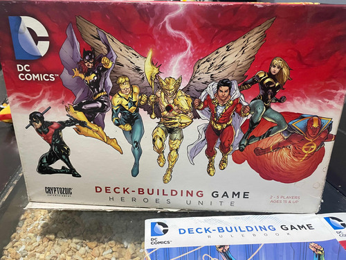 Dc Comics. Deck-building Game Heroes Unite Juego De Mesa