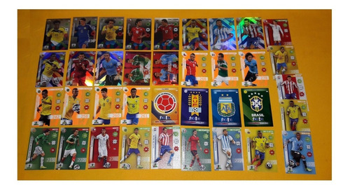 Panini Adrenalyn Copa America Chile 150 Tarjetas Diferentes 