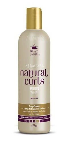 Avlon Keracare Natural Curls - Easy Cream 475ml Modelador
