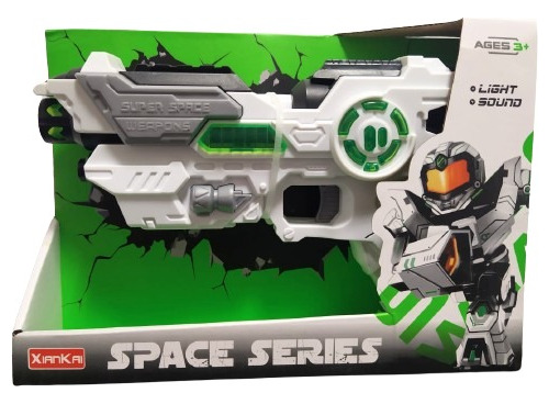 Pistola Espacial Con Luz Y Sonido Juguete Niños