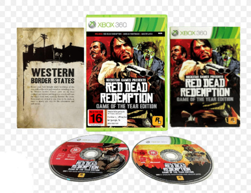 Red Dead Redemption  Game Of The Year Juego Xbox 360 Físico