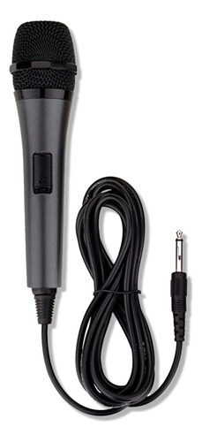 Singing Machine Micrófono Con Cable Para Karaoke (negro) -.