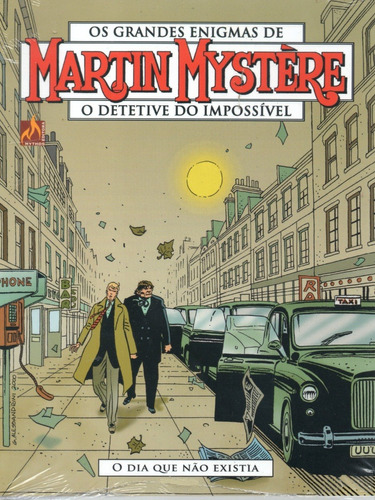 Martin Mystère N° 15 - 2ª Série - O Dia Que Não Existia - 100 Páginas Em Português - Editora Mythos - Formato 16 X 21 - Capa Mole - 2020 - Bonellihq - C23