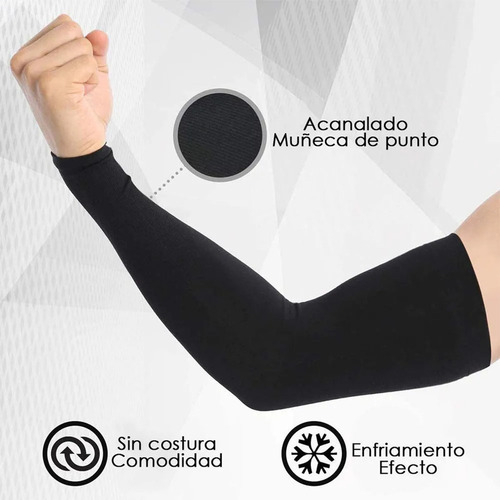 3 Pares De Mangas Para Hombre Y Mujer Con Protección Uv Y Re