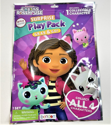 Libro De Colorear - Gabby's Dollhouse Surprise - Play Pack 