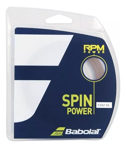 Set De Cuerda Babolat Spin Power Rpm Power 130