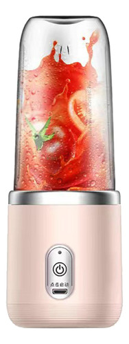 2 Exprimidores Recargables Por Usb De 400 Ml Y 6 Cuchillas