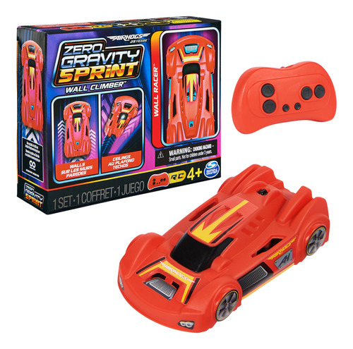 Air Hogs Zero Gravity Sprint - Carro de corrida de parede,. Cor: Red Sprint (novo)
