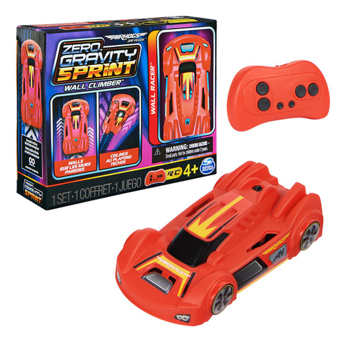 Air Hogs Zero Gravity Sprint - Auto De Carreras Para Pared,. Color Red Sprint (New) Personaje Otro