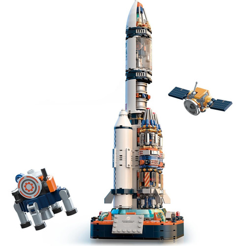 Keaood Juegos De Bloques De Construcción De Cohetes Espacial