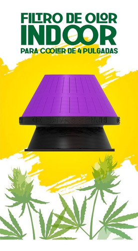 Imagen 4 de 6 de Filtro Olor Carbon Act 4 Incluye Carbon Y Cooler 4