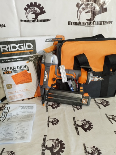 Clavadora Neumática Ridgid Calibre 18 R213bnf (Usado)