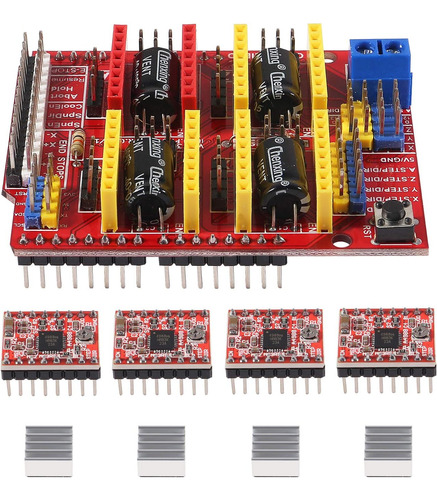 Placa De Expansión De Grabador Aceirmc 3d Printer Cnc Shield