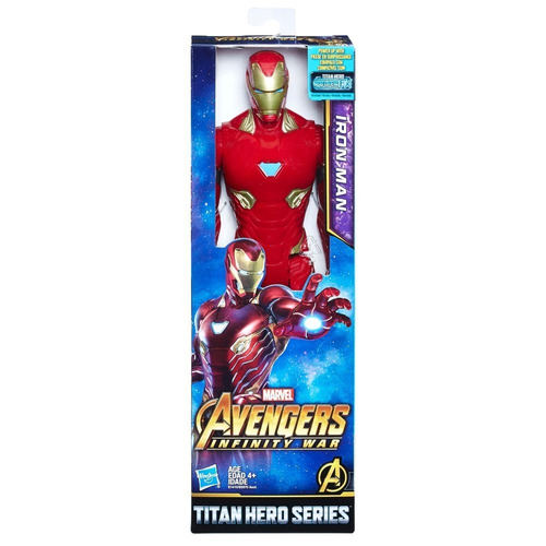 Boneco Titan Hero Power Fx Homem De Ferro Avengers E3918