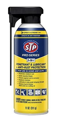 Pro Series Car Rust Remover, 3-in-1 Lubricant And Penetrant 