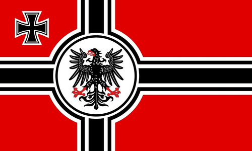 Bandera Alemania Primera Guerra  Mundial 150 Cm X 90 Cm