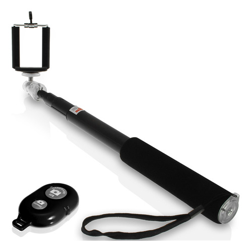 Selfie Stick Con Bluetooth Negro