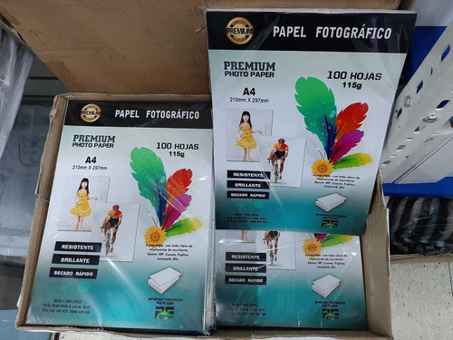 Papel Fotográfico A4 Papel Foto Adhesivo 135gr Remato $4.50