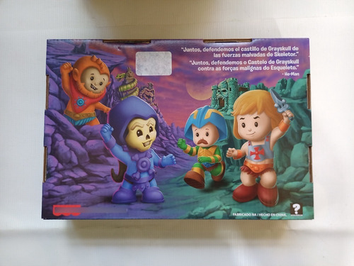 Masters Of Universe He Man Fisher Price Little People Set (Usado)