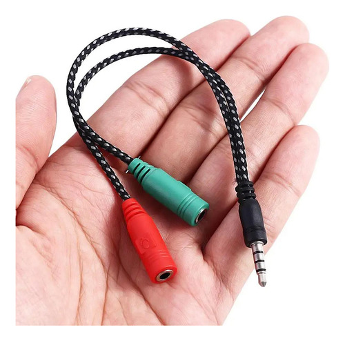 Divisor De Sonido , Mxpiu-002, 2pzas, Jack 3.5mm, 2 Hebras A
