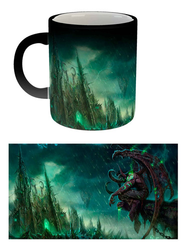 Taza Mágica World Of Warcraft Videojuegos |de Hoy No Pasa| 4