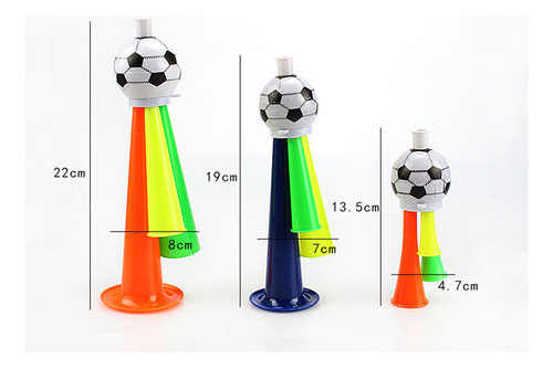 Para Z0hz Juguete De Trompeta Para Fanáticos Del Fútbol,