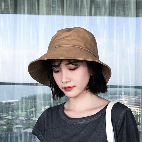 Sombrero De Cubo De Sombrilla De Protección Solar De Moda