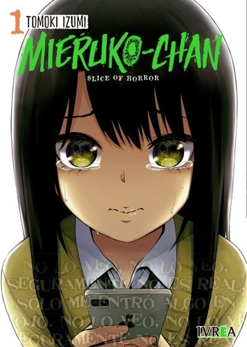 Manga Mieruko-chan Tomo #1 Ivrea Argentina