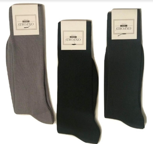 Pack X12 Media Oxford Hombre De Vestir