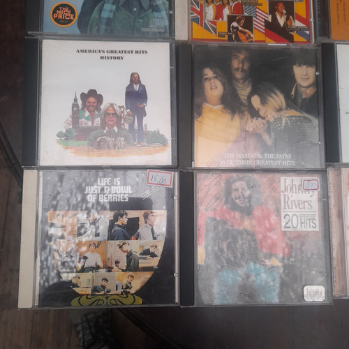 Imagem 2 de 7 de Cd Lote 20 Unidades Rock Pop Inglês Americano Originais /1