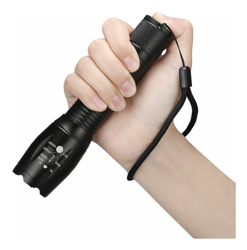 Linterna Táctica Led Cree Xml-t6 1000lm + Batería+ Cargador